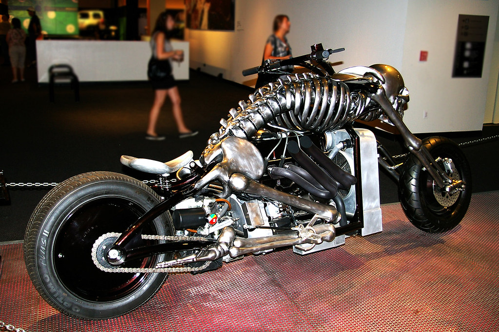 Moto chopper esqueleto moto chopper esqueleto