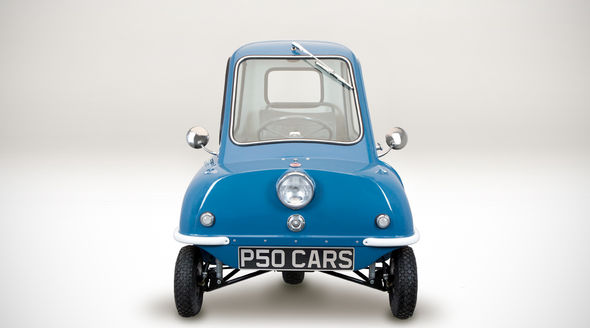 Um carro perfeito para espaços pequenos O peel P50!