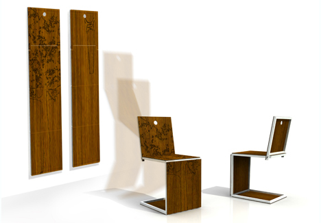 Móveis muito loucos cadeiradeparede | Arte | concept, curioso, design, modelos, modular, móveis, tag