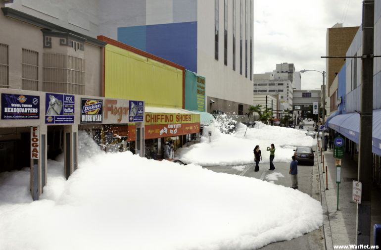 Espuma, muita espuma espumao | Curiosidades | curioso, incrível, publicidade