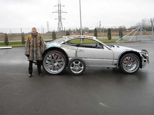 Car mod ou tunning? Sei lá. Esta é a arte de um homem só pufoamcars05 | Arte | carro, carros, design, escultura, incrível