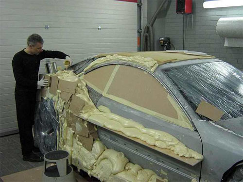 Car mod ou tunning? Sei lá. Esta é a arte de um homem só pufoamcars06 | Arte | carro, carros, design, escultura, incrível