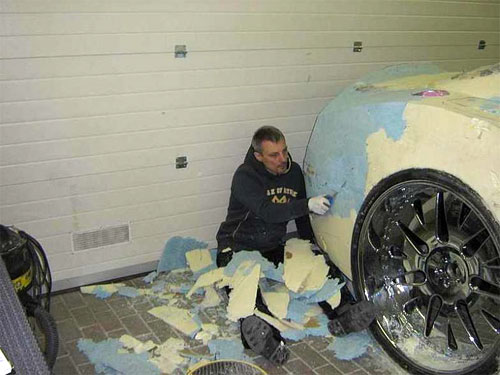 Car mod ou tunning? Sei lá. Esta é a arte de um homem só pufoamcars07 | Arte | carro, carros, design, escultura, incrível