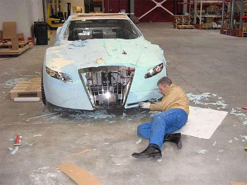Car mod ou tunning? Sei lá. Esta é a arte de um homem só pufoamcars11 | Arte | carro, carros, design, escultura, incrível