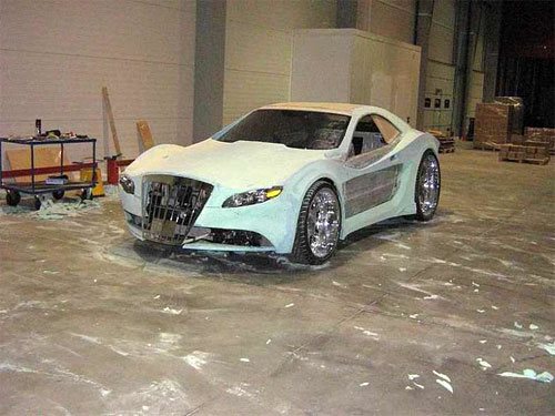 Car mod ou tunning? Sei lá. Esta é a arte de um homem só pufoamcars15 | Arte | carro, carros, design, escultura, incrível