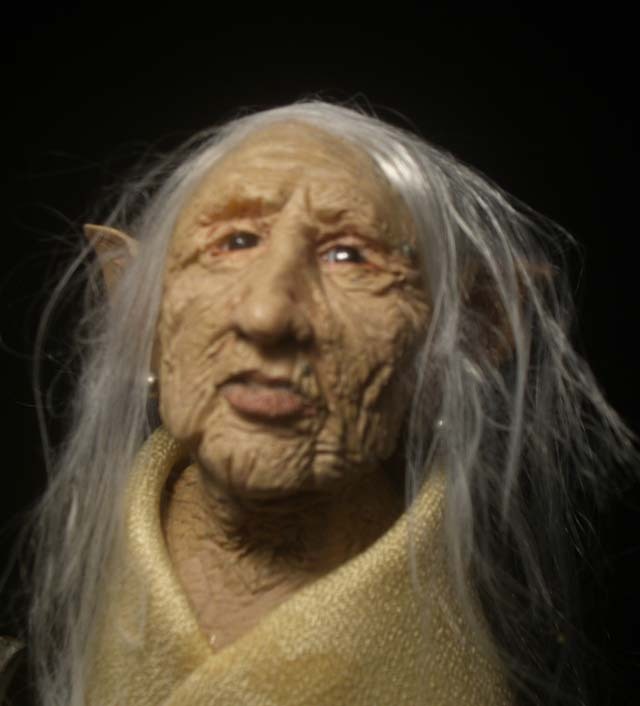 Vovó Elfa ca12 | Arte | Arte, boneca, bonecos, dicas, escultura