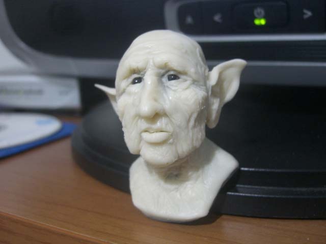 Vovó Elfa ca6 | Arte | Arte, boneca, bonecos, dicas, escultura