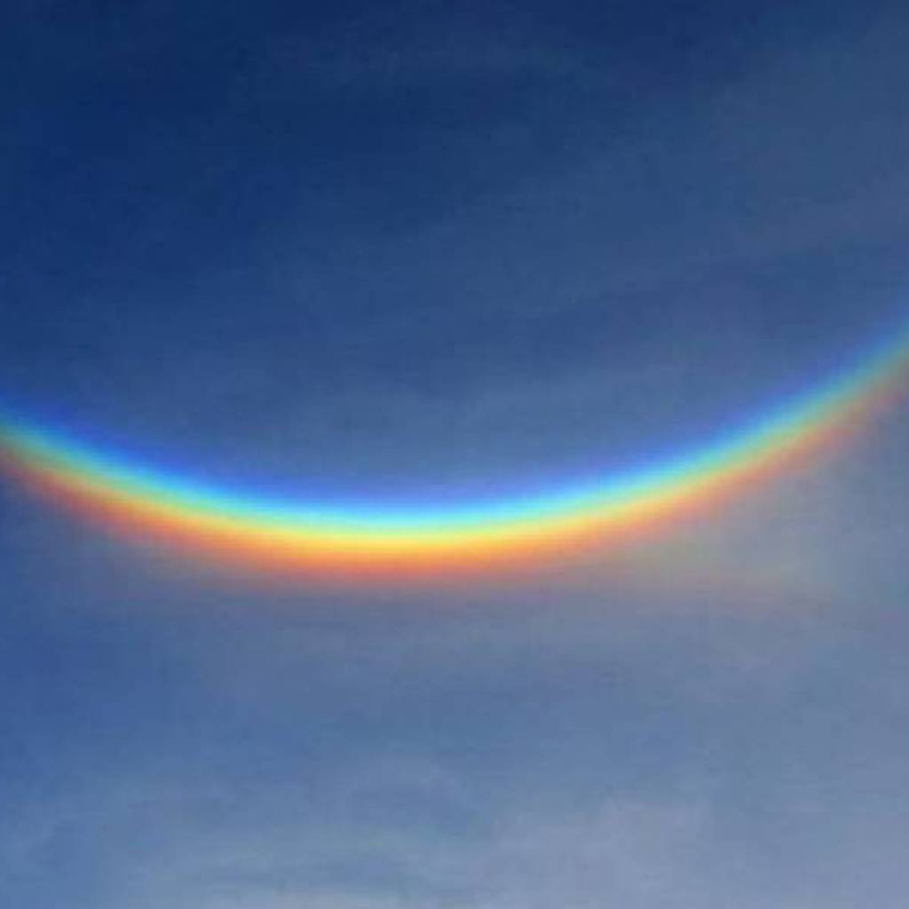 O arco-íris de fogo e outras maluquices da luz e óptica. Arco-íris