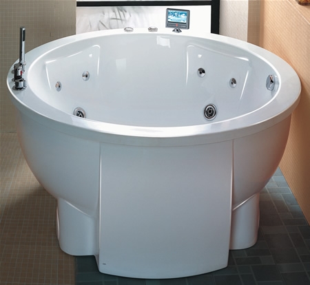 Banheiras, Jacuzzi, piscinas e spas bath whirl round tv st0011 | Curiosidades | água, curioso, design, Textos