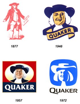 Ilustres desconhecidos quaker logos | Curiosidades | bizarro, curioso, incrível, Textos, Uncategorized