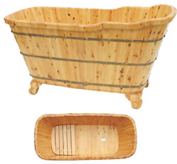 Banheiras, Jacuzzi, piscinas e spas wood bath tub mtp 18 | Curiosidades | água, curioso, design, Textos