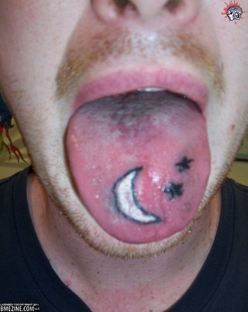 Tatuagem na língua? Tatuagem na ponta da língua