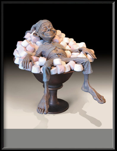 Escultor fera: David Goode largecomfortfood | Arte | Arte, curioso, escultura