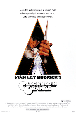 Os 20 melhores filmes de ficção científica A Clockwork Orange 1971 | Arte | cinema, dicas, star wars