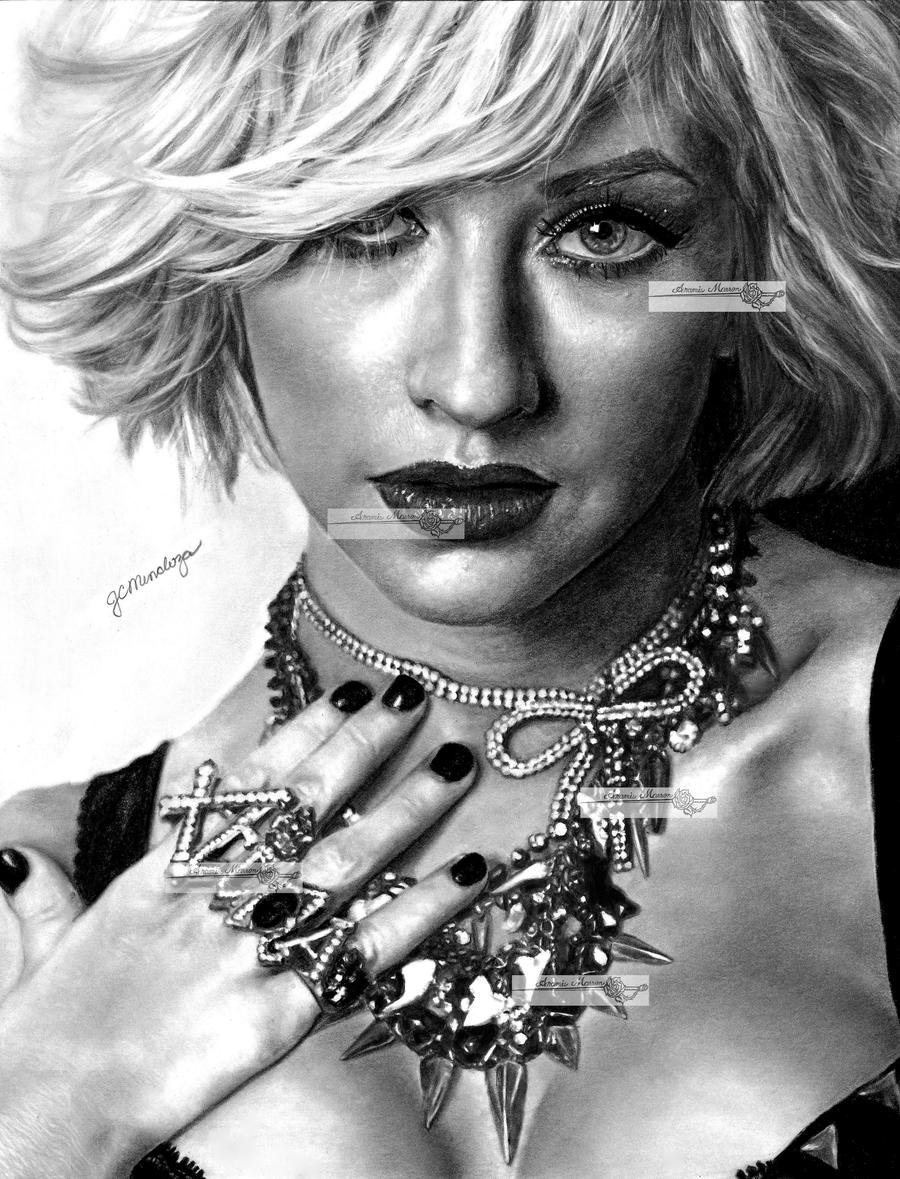 Fera do grafite bionic xtina by aramismarron d46l5aq fullview | Arte | Arte, bizarro, curioso, ilustração, incrível