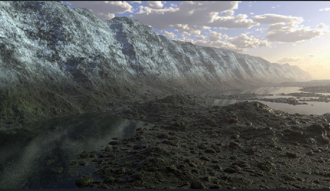 O mundo sem os oceanos semmar3 | Arte | 3d, animação, incrível, video