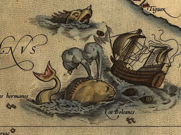 Criptozoologia cartográfica? images2Fslides2F5 Ortelius | Animais | animais, bizarro, criaturas, incrível, mistério, monstros