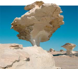 Os fabulosos desertos branco e preto no Saara White Desert | Bizarro | curioso, desrto, egito, fotos, mumias, saara, turismo, vulcão