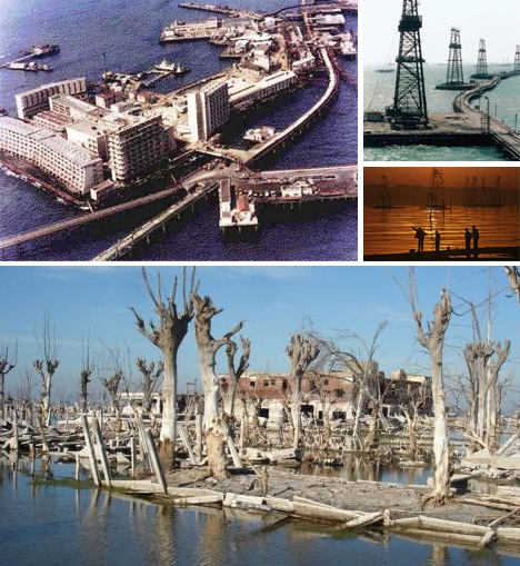 5 ilhas curiosas que quase ninguém imagina que existam deserted floating city | Bizarro | bizarro, curioso, dicas, estranho, ilha, incrível