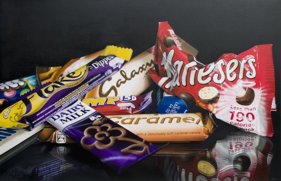 A pintura hiper realista de Tom Martin e Roberto Bernardi edible paintings4 550x354 1 | Arte | Arte, hiperrealismo, m incrível, pintura, realista, sensacional