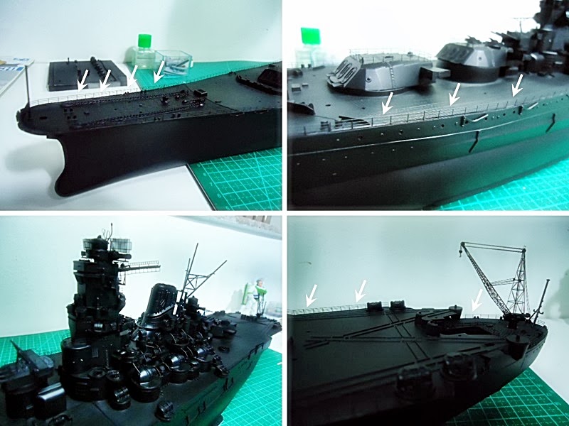 Plastimodelismo: Construindo o Yamato 13 combase notaramuradas | Arte | Arte, incrível, modelismo