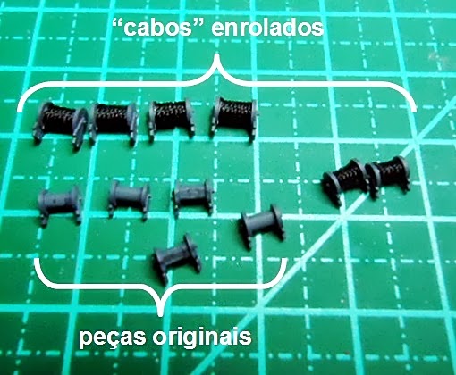 Plastimodelismo: Construindo o Yamato 18 cabeamentodoscarretC3A9is | Arte | Arte, incrível, modelismo