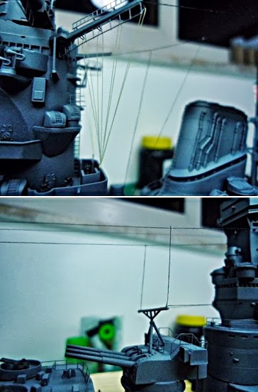 Plastimodelismo: Construindo o Yamato 26 cabeamento | Arte | Arte, incrível, modelismo