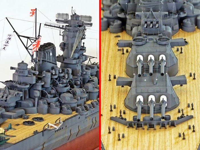 Plastimodelismo: Construindo o Yamato Yamato11 | Arte | Arte, incrível, modelismo