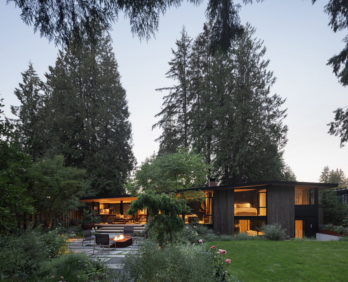 Linda casa contemporânea em meio à natureza do Canadá 131111221 original | Arquitetura | arquitetura