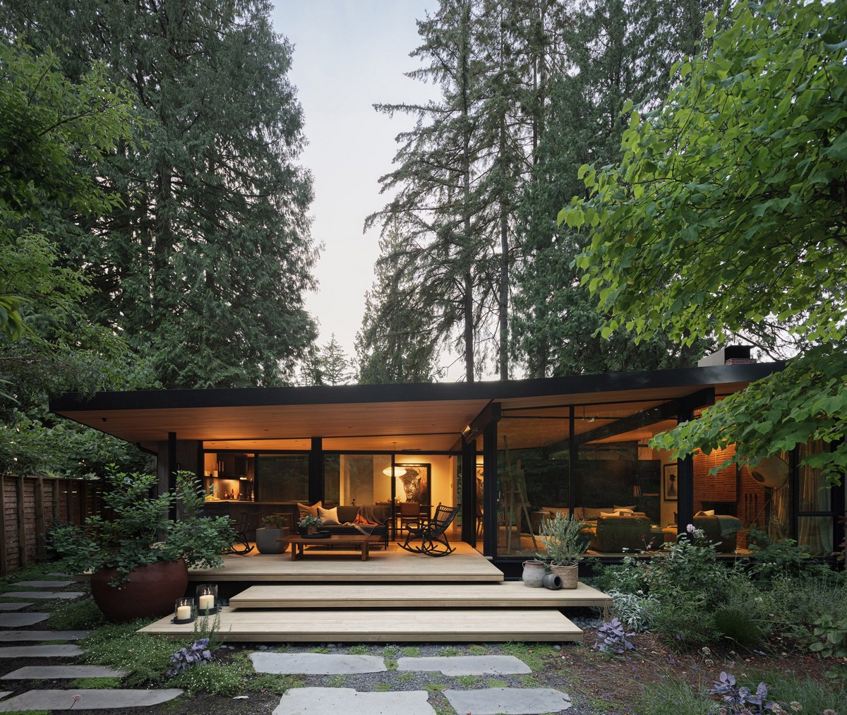 Linda casa contemporânea em meio à natureza do Canadá 131111519 original | Arquitetura | arquitetura