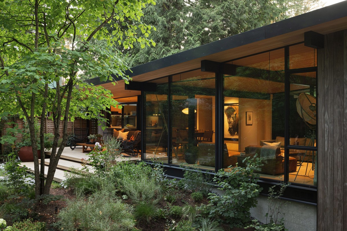 Linda casa contemporânea em meio à natureza do Canadá 131114753 original | Arquitetura | arquitetura