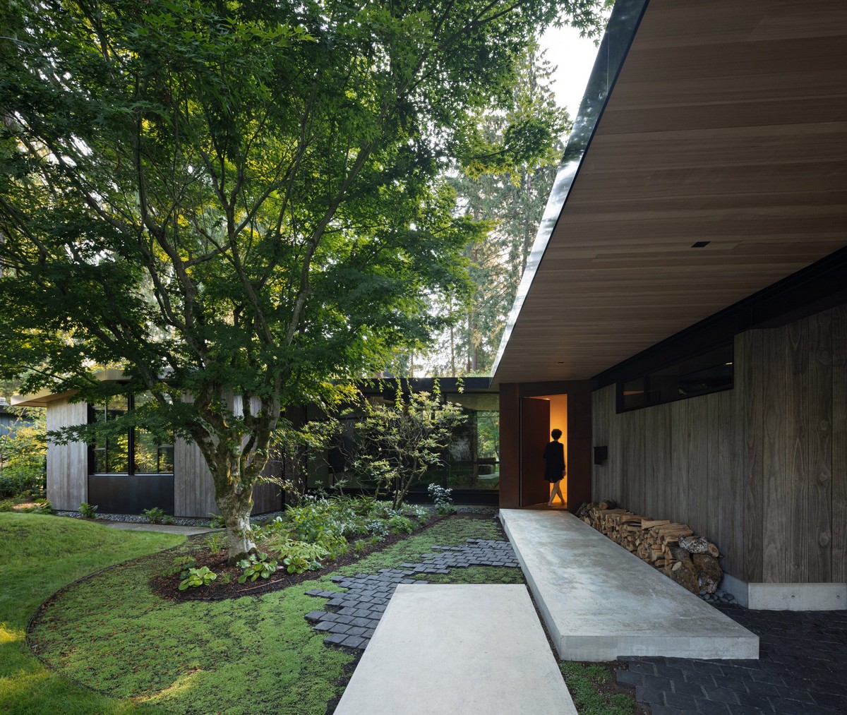 Linda casa contemporânea em meio à natureza do Canadá 131115089 original | Arquitetura | arquitetura