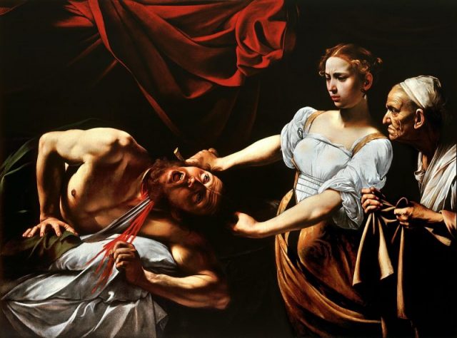 Um Caravaggio no sótão CAravaggio painting