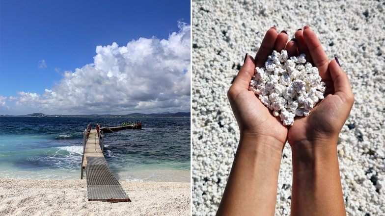 Lugares curiosos: A praia de pipoca na Espanha Popcorn beach in Spain | Destaque | curioso, lugares, pipoca, praia