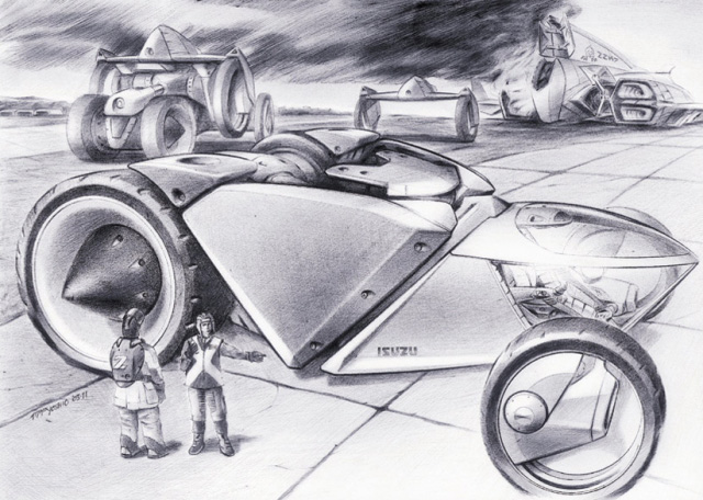 Os curiosos carros conceituais do Japão concept car 68 | Arte | carro, carros feios, conceitual, concept, design, japão