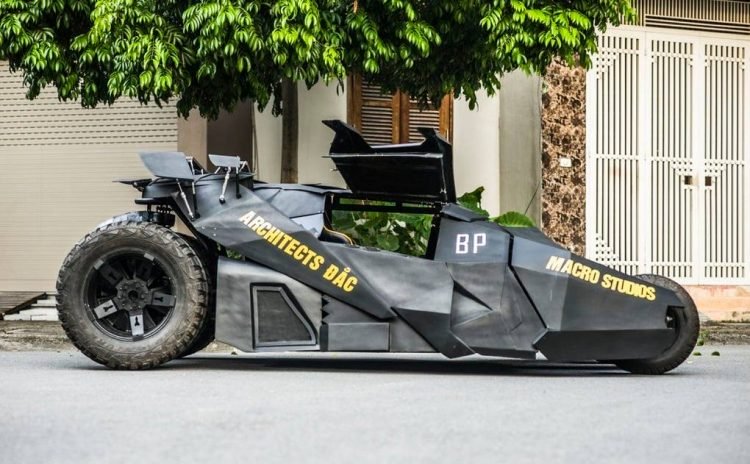 Nerd de 23 anos constrói sozinho um Batmóvel funcional real Batmobile2 750x464 1 | Incrível |