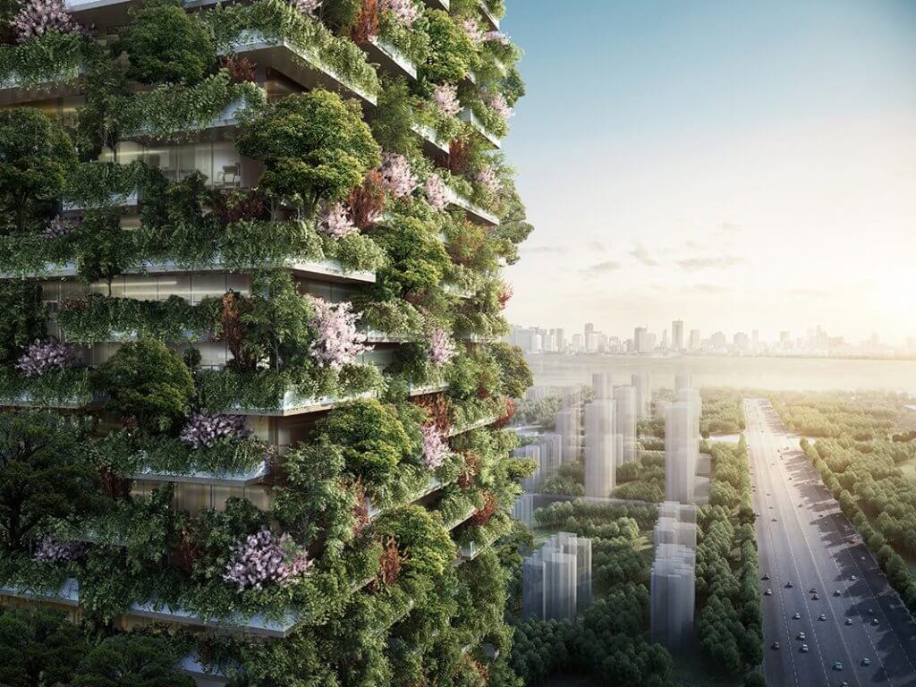 Projeto de floresta vertical urbana na China dá ruim Cidade das Arvores 1024x768 1 | Incrível | bizarro, china, descontrole, floresta, poluição, predio, urbano