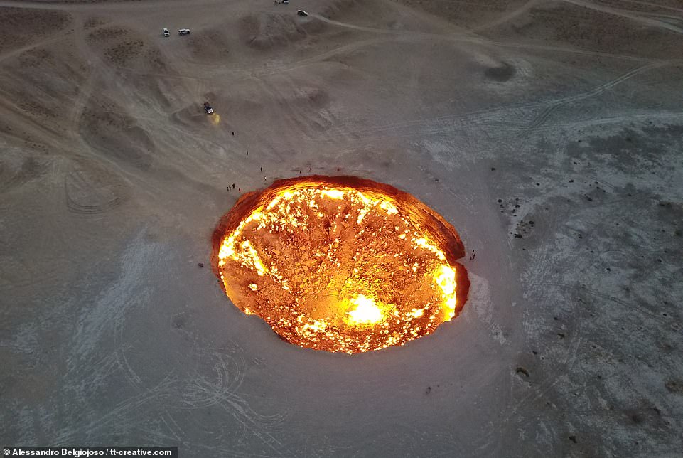 A porta do inferno porta do inferno 2 | Curiosidades | bizarro, curioso, fogo, incrível, russia, russo