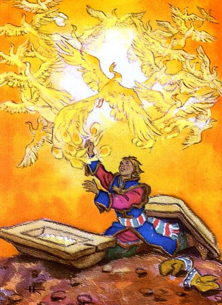 Ilustrações de contos de fadas de Nikolai Mikhailovich Kochergin 06871257dc2c | Arte | Arte, ilustração, incrível, russa