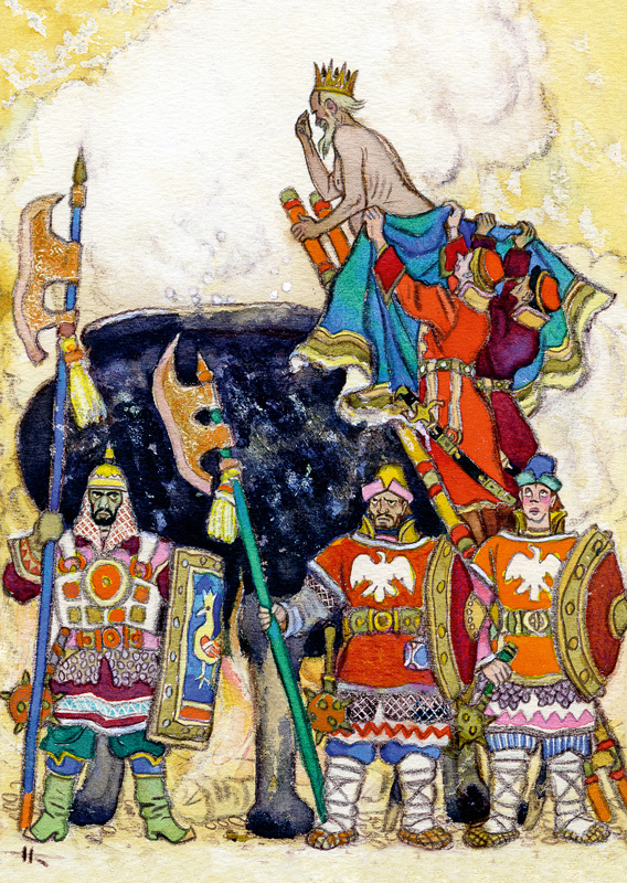 Ilustrações de contos de fadas de Nikolai Mikhailovich Kochergin 0e2ddb5615c5 | Arte | Arte, ilustração, incrível, russa