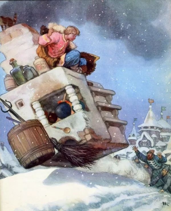 Ilustrações de contos de fadas de Nikolai Mikhailovich Kochergin 1f02be001c78 | Arte | Arte, ilustração, incrível, russa