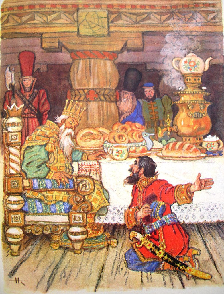 Ilustrações de contos de fadas de Nikolai Mikhailovich Kochergin 22d26cfe8c4d | Arte | Arte, ilustração, incrível, russa