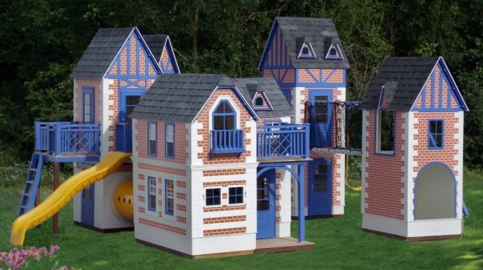 Casinhas para os filhos dos ricos brincar 265003 5 800 | Curiosidades | brinquedo, casinhas, criança, desigualdade, dinheiro, mansão, poder, rico