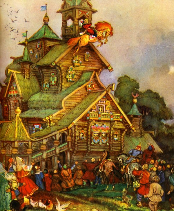 Ilustrações de contos de fadas de Nikolai Mikhailovich Kochergin 304bb601dbb7 | Arte | Arte, ilustração, incrível, russa