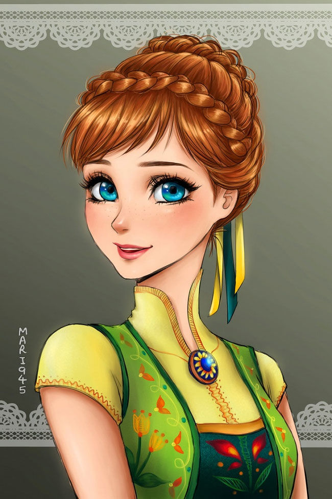 Princesas da Disney em estilo anime 309879 6 800 | Arte | Arte, disney, mangá, princesas