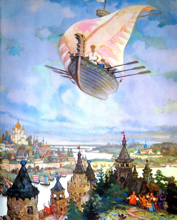 Ilustrações de contos de fadas de Nikolai Mikhailovich Kochergin 34b76104ec44 | Arte | Arte, ilustração, incrível, russa