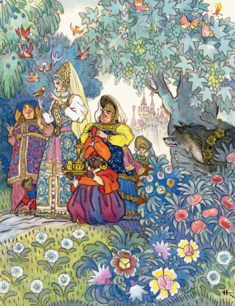 Ilustrações de contos de fadas de Nikolai Mikhailovich Kochergin 3d8b05c6b4d6 | Arte | Arte, ilustração, incrível, russa