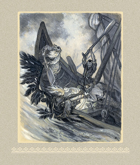 Ilustrações de contos de fadas de Nikolai Mikhailovich Kochergin 42d0d4181b5e | Arte | Arte, ilustração, incrível, russa