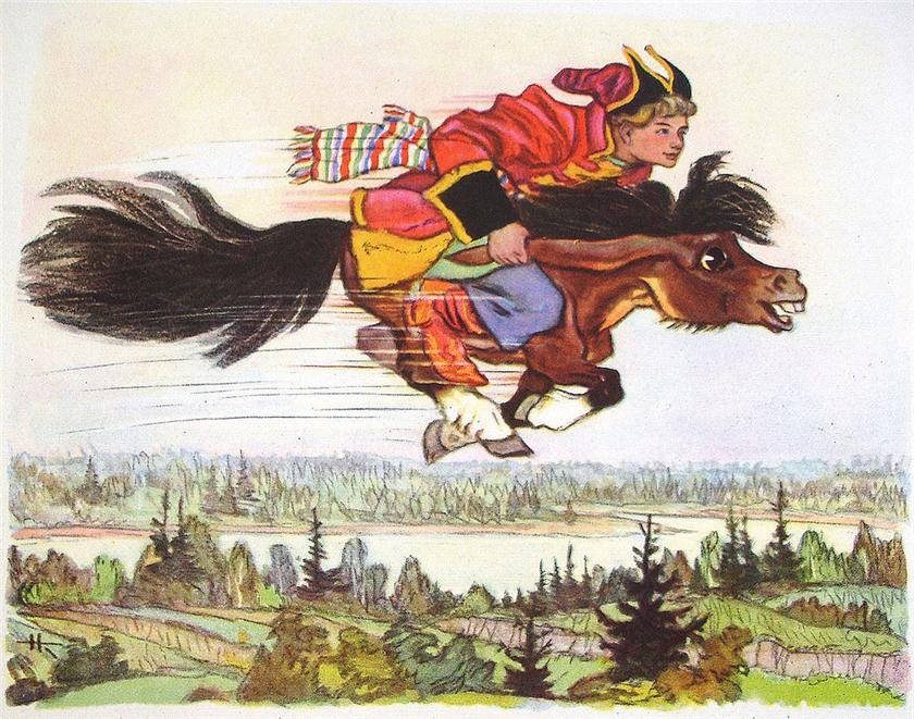 Ilustrações de contos de fadas de Nikolai Mikhailovich Kochergin 4d924a65032a | Arte | Arte, ilustração, incrível, russa