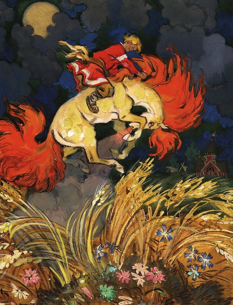 Ilustrações de contos de fadas de Nikolai Mikhailovich Kochergin 51b7f6c35fe7 | Arte | Arte, ilustração, incrível, russa